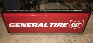 Vintage General Tire Double Sided Lighted Sign 2