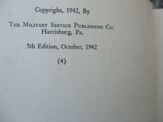 U.  S.  Army WWII Military Medical Book 5th Edition 1942 3