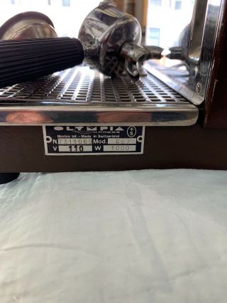 Rare and 1973 Olympia Cremina Espresso Machine Switzerland collectible 5