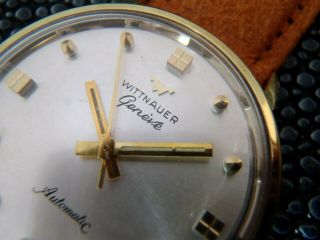 Flawless,  Serviced Vintage Wittnauer Geneve Auto Gent 