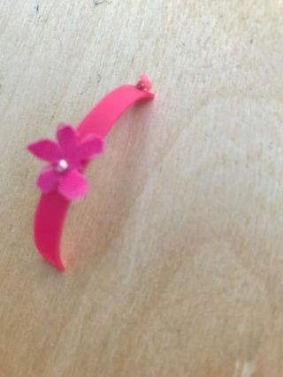 Vhtf Vintage Mod Barbie Tnt Flying Colors Flower Choker