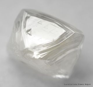G Flawless 0.  76 Carat Cean Rare White Natural Diamond Uncut Rough Real Diamond