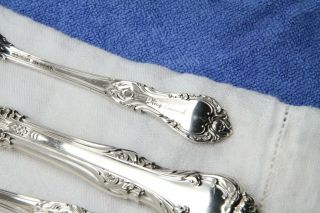Gorham King Edward Sterling Silver Four (4) Piece Place Size Setting in Bags 7