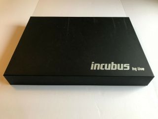 Incubus Live HQ Box Set Limited Edition CDs Vinyl Blu - Ray Autographed Book RARE 3