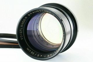 [super Rare] Voightlander Universal - Heliar 36cm F/4.  5 Lens 360mm From Japan 5289