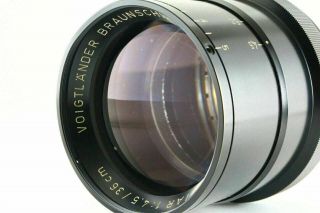 [Super Rare] Voightlander UNIVERSAL - HELIAR 36cm f/4.  5 Lens 360mm From JAPAN 5289 3