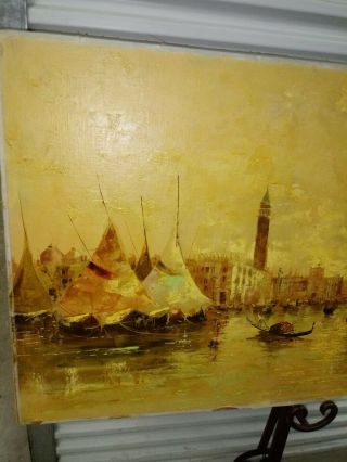 VINTAGE ANTONIO DEVITY Painting on Board 2