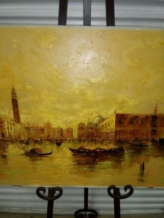VINTAGE ANTONIO DEVITY Painting on Board 3