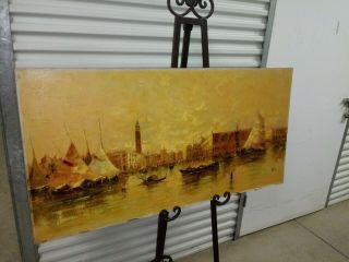 VINTAGE ANTONIO DEVITY Painting on Board 6