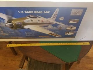 Rare Bear 1/6 Scale Reno Air Racer Arf / kit,  only opened to take photos. 10
