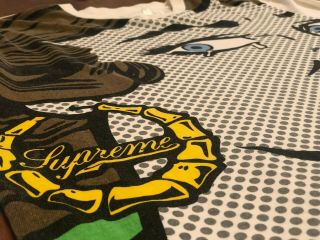 Supreme X Roy Lichtenstein 2006 Rare Xl Box Logo Vintage T - Shirt Long Sleeve