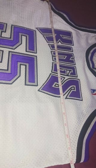 Vintage Authentic Jason Williams Sacramento Kings Rare Puma NBA Jersey 7