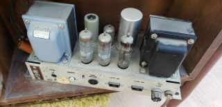 Vintage AMPEX 15w Tube Monoblock Power Amplifier Amp Pair 6973 Rare Triad 4