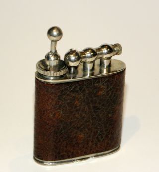rare 1927 art deco marathon liter mini liftarm pocket petrol cigar lighter 5