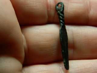 Roman Romano british bronze nail cleaner artefact metal detecting detector 3