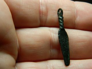 Roman Romano british bronze nail cleaner artefact metal detecting detector 4