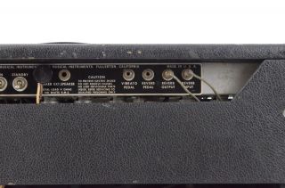 1974 Fender Twin Reverb Silverface Amp Vintage Owned by Reinhold Mack 33882 11