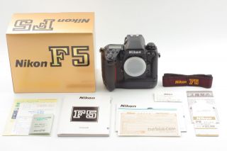 [rare Boxed] Nikon F5 35mm Film Camera Body Auto Focus Af Slr From Japan