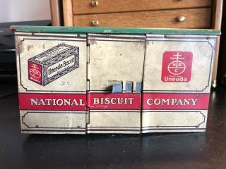 Vintage Rich Toys Tin Litho National Biscuit Company For Horse And Delivery Cart