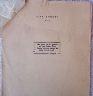 WW2 US Army SAIPAN Book of Poems by US Soldier Pat Sampson Feb.  1945 2
