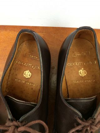 Crockett & Jones Ganton Vintage Golf Shoes UK 8.  5 E 7