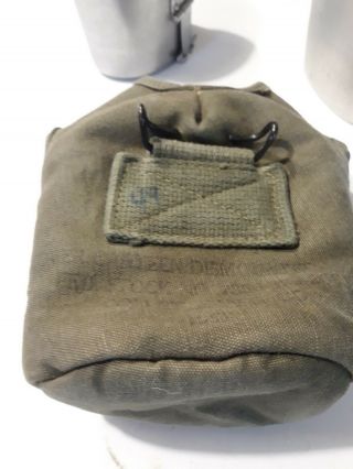 WW2 US Army Canteen and Cup with Cover - 3