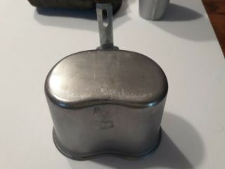 WW2 US Army Canteen and Cup with Cover - 5