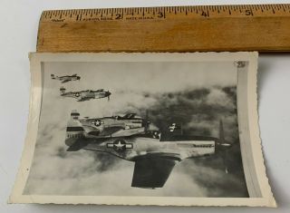 Wwii Photo P - 51 Mustang Fighter Aircraft 44 - 15057 In Flight 479th Group