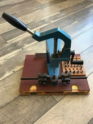 Kwm Clock Bushing Tool Vintage Pivot Gauge And Bushings