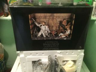 Star Wars Very Rare Trash Compactor Book Ends Limited Edition By Gentle Giant