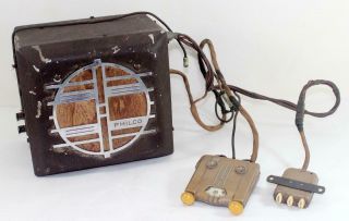 Vintage 1939 Philco Model 926 Car Radio Truck Radio With Controls