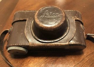 Antique Vintage Leica D.  R.  P.  Camera 404290 Ernst Leitz Wetzlar Germany 7