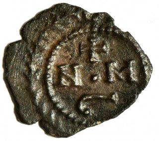 Rare Theodosius,  Son Of Maurice Tiberius.  Ar 1/3 Siliqua.  Carthage.