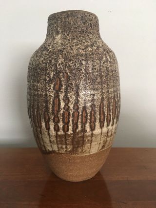 Vintage Edna Arnow Pottery Vase Signed