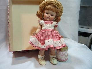 vintage vogue strung ginny doll 1950s era - ginny doll with curlers 2