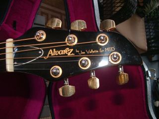 Rare Vintage (hard to find) Alvarez 1990’s AV - 2SB Baritone Acoustic - Electric Gui 2