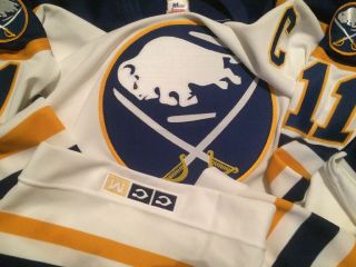 Vintage 1986 Authentic CCM Buffalo Sabres Gilbert Perrault Ultrafil Jersey 10