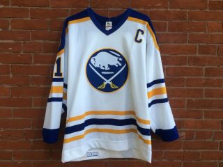 Vintage 1986 Authentic CCM Buffalo Sabres Gilbert Perrault Ultrafil Jersey 2
