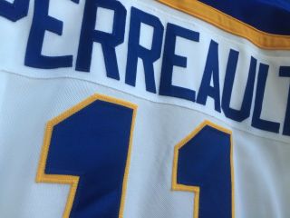 Vintage 1986 Authentic CCM Buffalo Sabres Gilbert Perrault Ultrafil Jersey 5