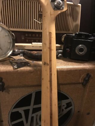 1973 - 1975 Fender Jazz J Bass Neck.  Vintage,  Loaded w/ Tuning machines 8