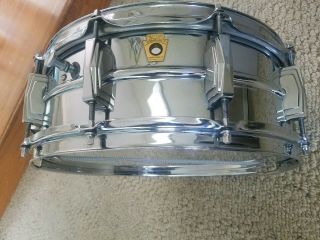 Ludwig Cob Snare Drum 1960s Ludwig Chrome Over Brass Snare Drum Vintage Ludwig