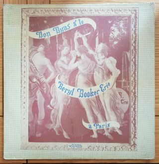 Very Rare Jazz 10 " Don Byas & Le Beryl Booker Trio A Paris Og French Vogue Ld203