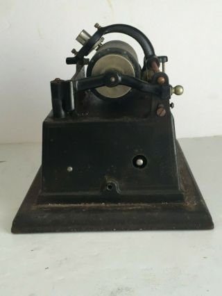 Antique THOMAS EDISON GEM Phonograph Player w 9 Cylinders  no crank 5