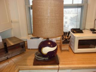 Vintage Minnesota Vikings Table Lamp 4