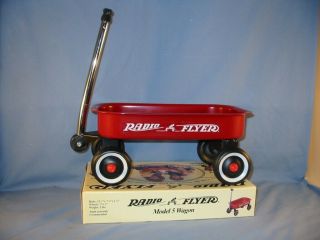Radio Flyer Red Wagon Model 5 Kit Vintage Nos Bear,  Doll,  Decor Wagon/box