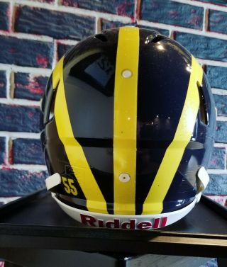 Michigan Game Worn Helmet - RARE 3