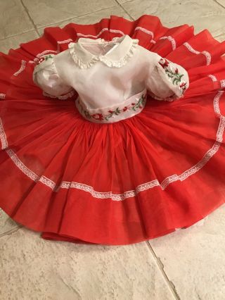 Vintage Daddy ' s Girl Party Dress Full Circle Patty PlayPal Type TLC Size 4 3