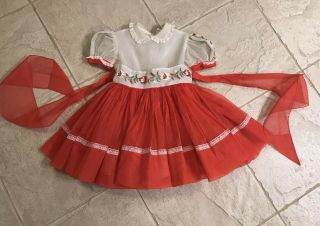 Vintage Daddy ' s Girl Party Dress Full Circle Patty PlayPal Type TLC Size 4 4