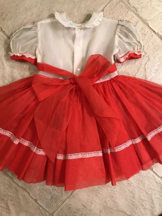 Vintage Daddy ' s Girl Party Dress Full Circle Patty PlayPal Type TLC Size 4 9