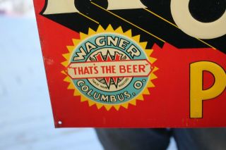 Vintage c.  1940 Augustiner Beer Bar Tavern Gas Oil 20 